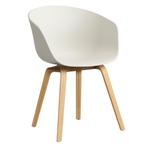 About a Chair AACC22 HAY Melange cream en gelakt eiken, Scandinavisch design, Wit, Zo goed als nieuw, Eén