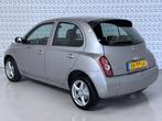 Nissan Micra 1.2 Acenta Airconditioning APK 08-2025, Voorwielaandrijving, Stof, Gebruikt, Zwart