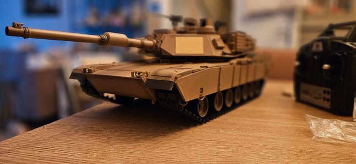 Heng long abrams 1/16., Hobby en Vrije tijd, Modelbouw | Radiografisch | Overige, Nieuw, Ophalen of Verzenden