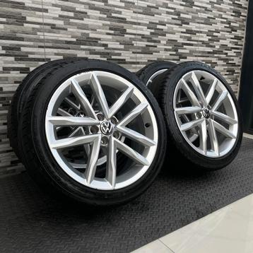 17” Inch VW Mirabeau velgen 5x100 Continental zomerbanden beschikbaar voor biedingen