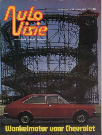Autovisie 26 1973 : Toyota Corolla 1200 - James Bond 007 beschikbaar voor biedingen