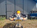 Te koop  Crg Black star  met rotax max  junior  motor, Sport en Fitness, Karting, Ophalen, Gebruikt, Onderdelen Kart
