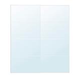 Schuifdeur set van Spiegelglas - Auli, Huis en Inrichting, Ophalen of Verzenden, Zo goed als nieuw, 200 cm of meer, 200 cm of meer