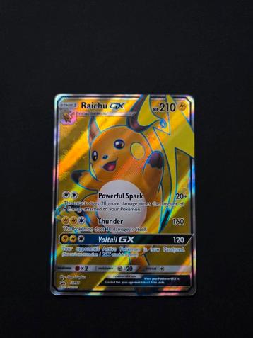 Raichu GX SM90 Pokemon Promo Full Art beschikbaar voor biedingen