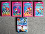 Disney’s De kleine zeemeermin 4 VHS banden mooie staat, Cd's en Dvd's, VHS | Kinderen en Jeugd, Tekenfilms en Animatie, Alle leeftijden