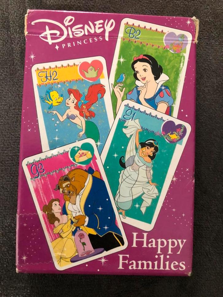 Disney Princess Kwartetspel, Verzamelen, Speelkaarten, Jokers en Kwartetten, Zo goed als nieuw, Kwartet(ten), Ophalen of Verzenden