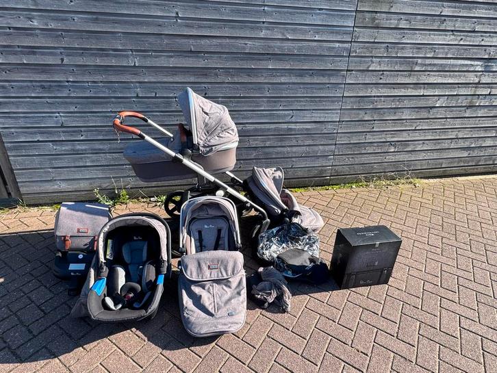 Silver Cross Wave Kinderwagen duo kinderwagen, Kinderen en Baby's, Kinderwagens en Combinaties, Zo goed als nieuw, Combiwagen