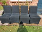 Vier eetkamerstoelen, Huis en Inrichting, Stoelen, Ophalen of Verzenden, Gebruikt, Vier