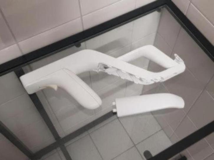 OPRUİMEN | Originele Wii Gun White, Spelcomputers en Games, Games | Nintendo Wii, Gebruikt, Muziek, 1 speler, Ophalen of Verzenden