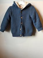 Donkerblauw gevoerd jongens vest 92, Trui of Vest, Ophalen of Verzenden, Zo goed als nieuw, Hema