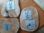 Badkamer en toilet  aanduiding, Huis en Inrichting, Ophalen, Nieuw, Overige kleuren, Overige typen