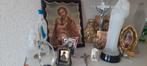 Religieuze prenten, Maria beelden ( Lourdes)  en meer, Ophalen, Zo goed als nieuw, Beeld(je)