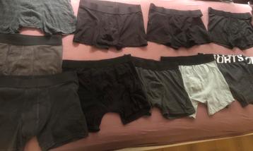 Heren boxer bundel zwart/grijs medium beschikbaar voor biedingen