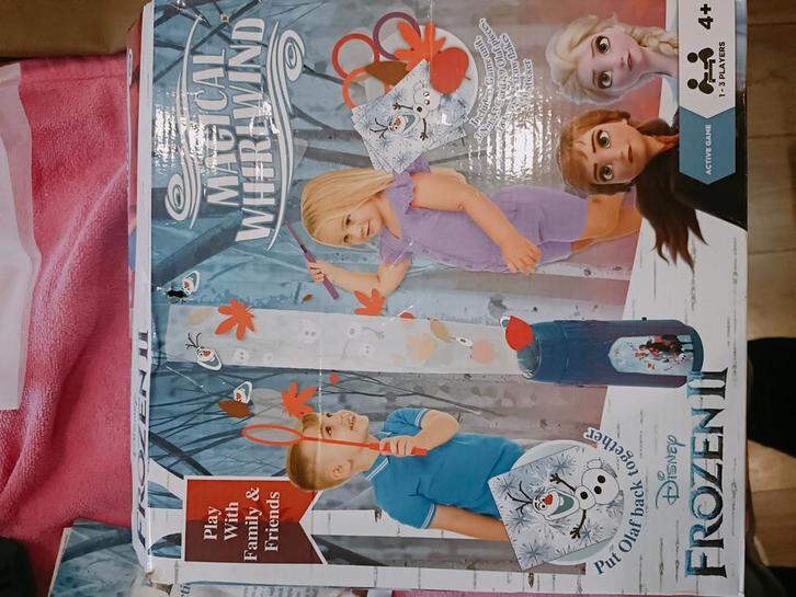 Frozen gezelschapspel, Hobby en Vrije tijd, Gezelschapsspellen | Overige, Zo goed als nieuw, Ophalen of Verzenden