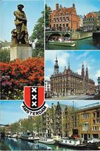 Ansichtkaart	Amsterdam	4-luik, Verzenden, 1980 tot heden, Gelopen, Noord-Holland