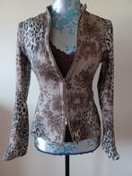 Prachtig leren reversible jasje, Bruin, Ophalen of Verzenden, Jasje, Maat 36 (S)