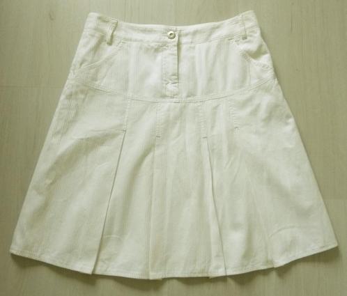 Jean Paul Berlin Rok, Kleding | Dames, Rokken, Zo goed als nieuw, Maat 36 (S), Wit, Knielengte, Ophalen of Verzenden