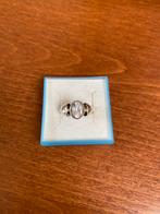 Ring zilver met bergkristal maat 17, Sieraden, Tassen en Uiterlijk, Ringen, Ophalen of Verzenden, 17 tot 18, Zilver, Dame