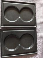 Hamburger platen Tefal reverso, Witgoed en Apparatuur, Wafelijzers, Ophalen, Gebruikt