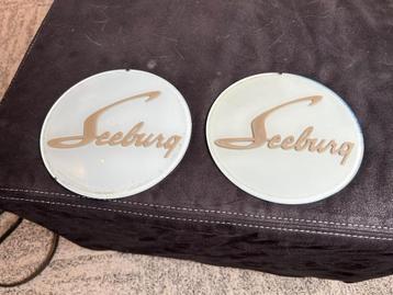 set originele zijglazen SEEBURG VL-200 igs beschikbaar voor biedingen