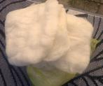 Schapenwol Gekaard Gewassen wol/ Krul  Vilt /Vulwol (4kleur), Ophalen of Verzenden, Nieuw, Spinwol