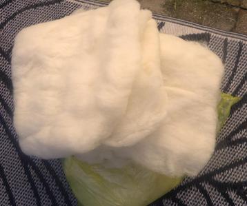 Gewassen Wol Krul Vilt Lokken/Gekaarde Wol /Vulwol (4kleur) beschikbaar voor biedingen