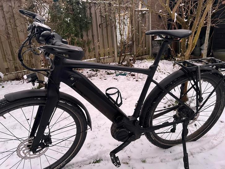 GiantFastroad E+ Ex Pro 25 km ML Black, Fietsen en Brommers, Elektrische fietsen, Gebruikt, Giant, 55 tot 59 cm, 50 km per accu of meer