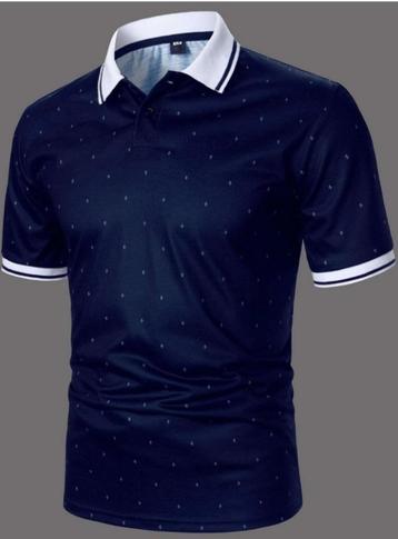 NIEUW(STAAT)! Shein Manfinity; Polo met print; mt XXL (54) beschikbaar voor biedingen