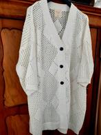 100% katoenen offwhite vest, Kleding | Dames, Grote Maten, Ophalen of Verzenden, Zo goed als nieuw, Wit, Trui of Vest