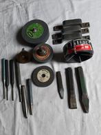 Lot klein gereedschap  o.a. slijpstenen doorslagen   enz, Ophalen of Verzenden, Nieuw