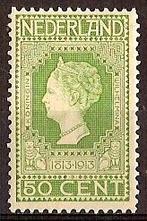 Nederland NVPH nr 97 postfris Jubileum 1913, Postzegels en Munten, Postzegels | Nederland, Verzenden, T/m 1940, Postfris
