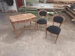 Antiek tafeltje  2 stoelen, Antiek en Kunst, Ophalen