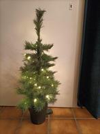kunst kerstboompje. Tafelmodel. 88 cm. hoog met pot., Ophalen of Verzenden, Zo goed als nieuw
