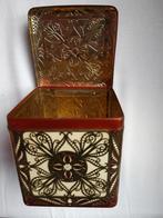 blikje, vintage, met tekst: container made in Holland, Ophalen of Verzenden, Gebruikt, Overige, Overige merken