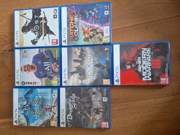 Playstation 5 games beschikbaar voor biedingen