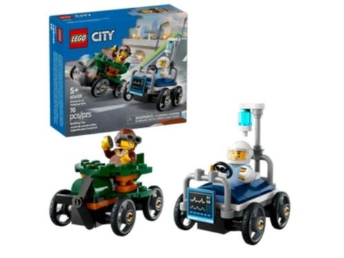 LEGO 60459 Raceautopakket: vliegtuig vs. ziekenhuisbed, Kinderen en Baby's, Speelgoed | Duplo en Lego, Nieuw, Duplo, Complete set