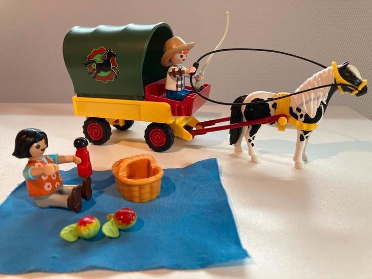 Grote partij Playmobil paarden en accessoires, Kinderen en Baby's, Speelgoed | Playmobil, Gebruikt, Complete set, Ophalen of Verzenden