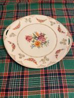 Antieke schaal met bloemen, Antiek en Kunst, Ophalen of Verzenden