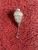 Oude zilverkleurige kerstbal, Ophalen of Verzenden, Zilver