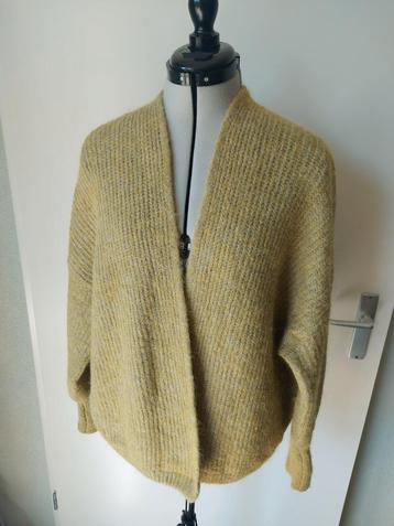 American Vintage lime groen vest M/L beschikbaar voor biedingen