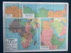 Staatkundige kaart Afrika 1936/1941, Ophalen of Verzenden, Geschiedenis