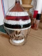 Kerstbal  mini vogel  zeer oud diorama, Ophalen of Verzenden