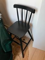 Zwarte houten stoel - IKEA Agam, Ophalen, Gebruikt, Zwart, Eén