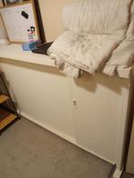 Opklap bed in kast, Ophalen, Gebruikt, Wit, Tweepersoons