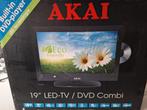 Akai LED TV/DVD Combi - 19 inch, Ophalen, 50 Hz, HD Ready (720p), 40 tot 60 cm