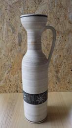 mooie oude ranke hoge oorvaas (WG(, Huis en Inrichting, Woonaccessoires | Vazen, Gebruikt, Overige kleuren, Aardewerk of Porselein