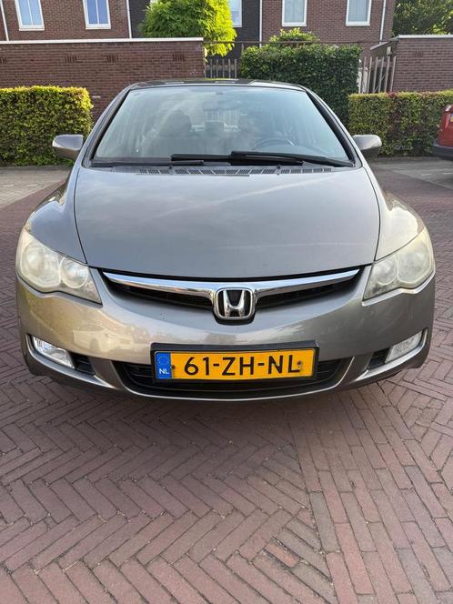 Honda Civic 1.3 Vtec Hybrid 4DR C-tr. 2008 Grijs, Auto's, Honda, Particulier, Civic, Benzine, A, Sedan, Automaat, Origineel Nederlands