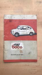 Fiat 600 D handleiding en Fiat 850 vraagbaak vintage ., Auto diversen, Handleidingen en Instructieboekjes, Ophalen of Verzenden
