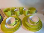 Mepal campingservies Lime -wit, Ophalen, Zo goed als nieuw
