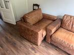 Lederen Bankstel 2,5-zits & Loveseat, Ophalen, Gebruikt, Overige maten, 150 tot 200 cm
